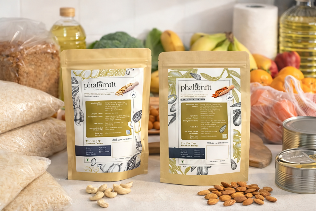 healthy snacks with dry fruits and nuts
