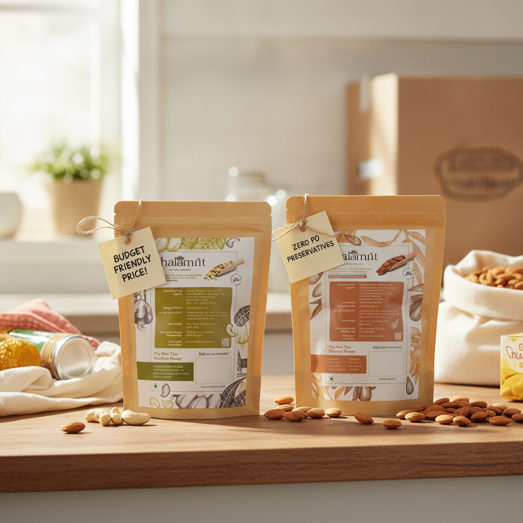 Phalamrit Cashew & Almond Combo Pack – Premium Dry Fruits