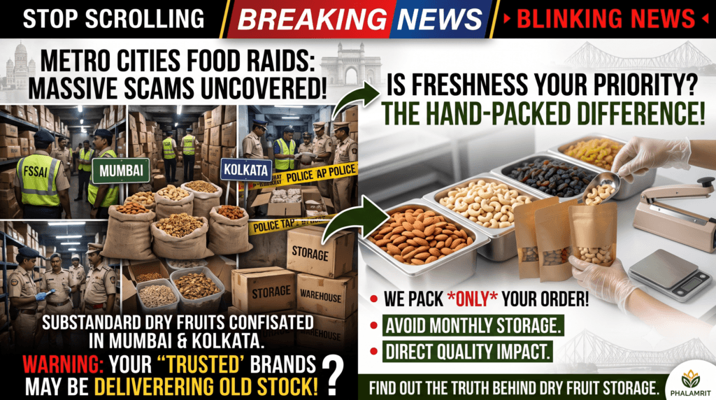 India current food raids 2026